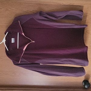 Fleece 3/4 zip top